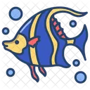 Angel Fish Fish Sea Animal Icon