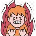 Anger Aggressive Furious Icon