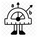 Angle Scale Protractor Protractor Scale アイコン