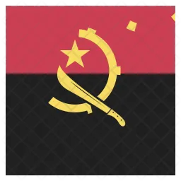 Angola Flag Icon