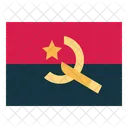 Angola Flag  Icon