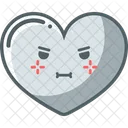 Set Light Heart Emoji Icon アイコン