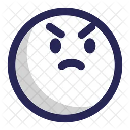 Angry Emoji Icon