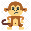 Angry Monkey  Icon