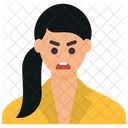 Angry Woman  Icon