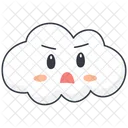 Anguished cloud  Icon