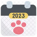 Animal 2023 Calendar Icon