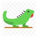 Animal Green Iguana Icon