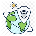 Animal Conservation Biodiversity Habitat Protection Icon