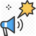 Announcement Megaphone Promotion Icon