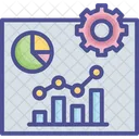 Business Chart Presentation Icon