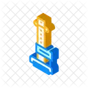 Anthropometry Tool Isometric Icon