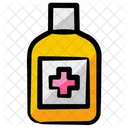 Antiseptic Bottle Antibacterial Icon