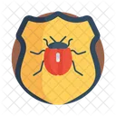 Antivirus Sicherheit Antivirus Schutz Sicherheitsschild Symbol