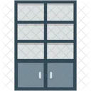 Apartment Window Furniture Icon