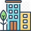 Apartment Plant Hotel Icon