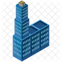 City Apartment Buildings Icon