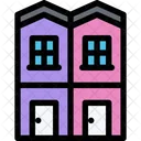 Apartment City House Icon