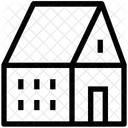 アパート、住宅、建物 アイコン