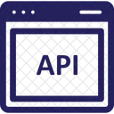 API 웹사이트  아이콘