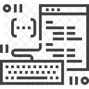 Aplicacion Codificacion Desarrollo Icono