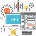 Aplicativo API Desenvolvimento Ícone
