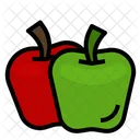 Apple Fruit Healthy Icon