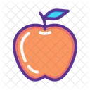 Apple Fruit Autumn Icon