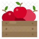 Apple Basket Fruit Icon