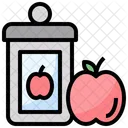 Jam Apple Jam Breakfast Icon