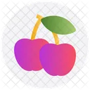 Healthy Food Apples Gambling Icon