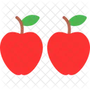 Apples Fruit Food Icon