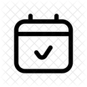 Appointment Calendar Check Icon