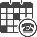 Appointment Calendar Call Icon