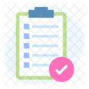 Checklist Approval Verified Icon