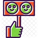 Approve Feedback Hand Icon