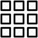 Apps Grid List Icon