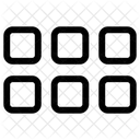 Apps Grid List Icon