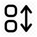 Apps Sort Sorting User Interface Icône