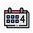 April Calendar  Icon