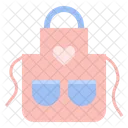 Apron Wear Kitchen Icon