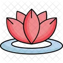 Aquatic Flower Flower Lotus Icon