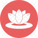 Aquatic Flower Flower Lotus Icon