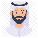 Arab Man  Icon