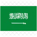 Bandeira Pais Arabia Saudita Ícone