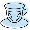 Arabic Coffee Cup Color Shadow Thinline Icon 아이콘