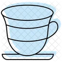 Arabic Coffee Cup Color Shadow Thinline Icon 아이콘