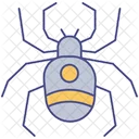 Arachnid Bug Halloween Spider Icon