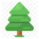 Arbol Conifero Arbol Natural Arbusto Icono