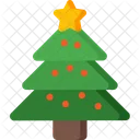 Navidad Arbol Decoracion Icono